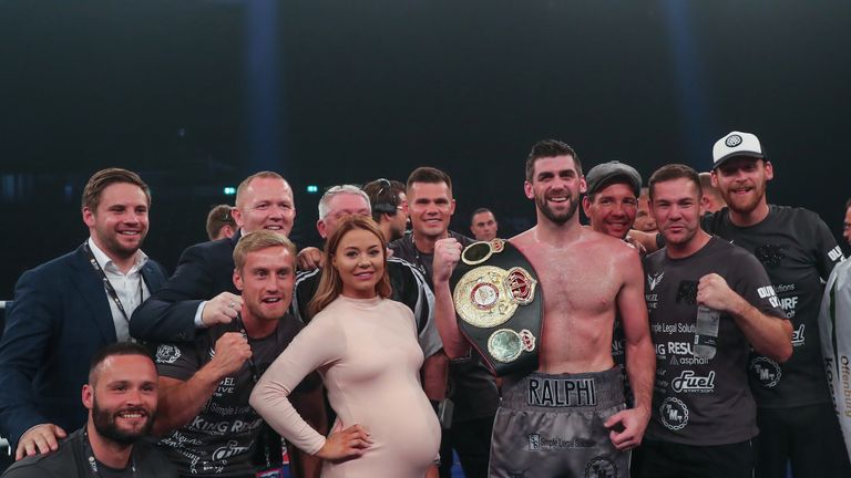 Rocky Fielding  and his close team were all out in Germany