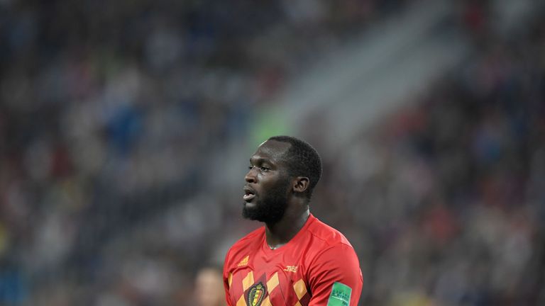 Romelu Lukaku's Belgium lost to France in the World Cup semi-final