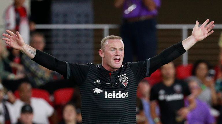 DC United will be hoping Wayne Rooney can inspire them to move up the Eastern Conference