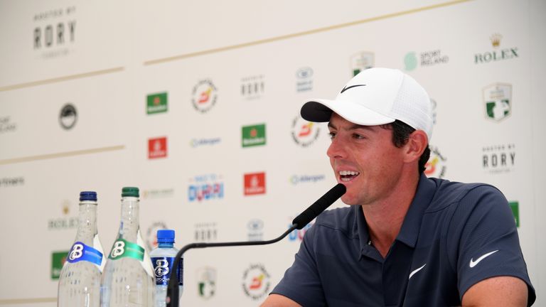 McIlroy insisted he is not putting himself under undue pressure to win more majors