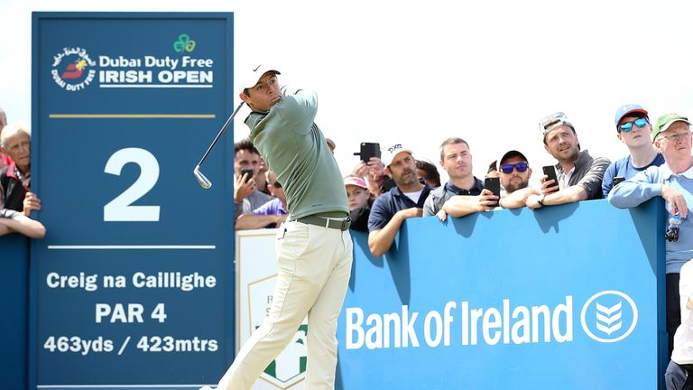  during day one of the Dubai Duty Free Irish Open at Ballyliffin Golf Club on July 5, 2018 in Donegal, Ireland.