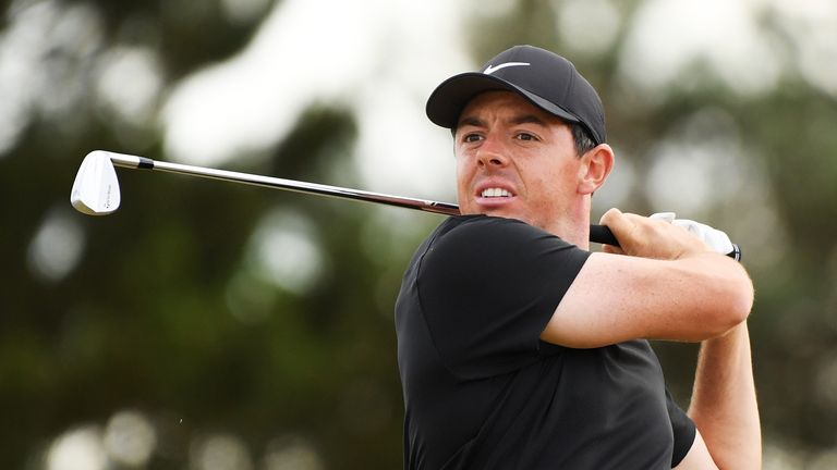 McIlroy mixed three birdies with just one bogey