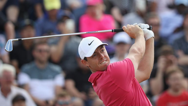 during the final round of the 147th Open Championship at Carnoustie Golf Club on July 22, 2018 in Carnoustie, Scotland.