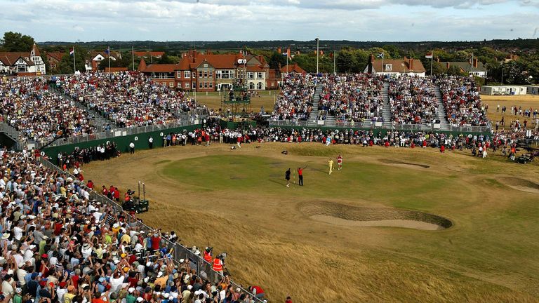 The Royal Liverpool course was baked solid 12 years ago, and the fairways were like roads