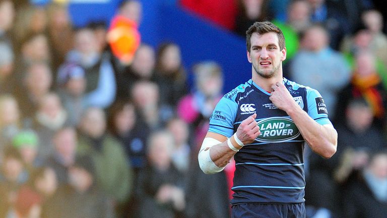 Guinness PRO12, BT Sport Cardiff Arms Park, Cardiff, Wales 26/12/2016.Cardiff Blues vs Newport Gwent Dragons.Cardiff Blues' Sam Warburton.