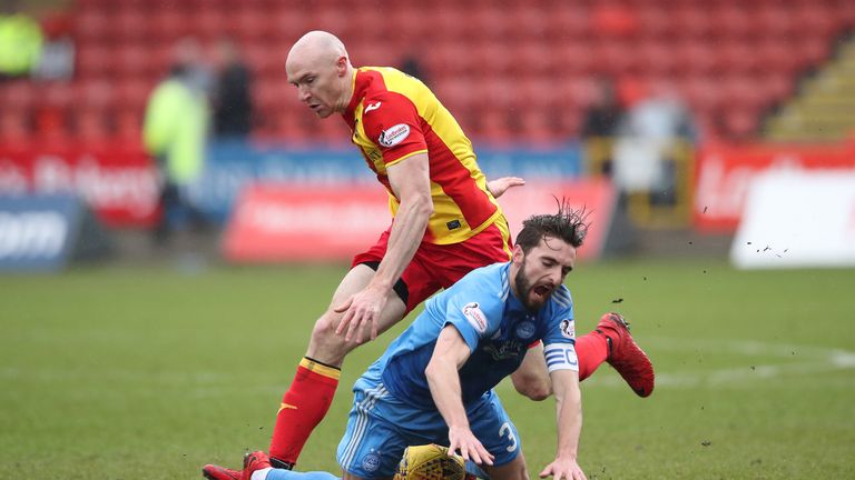 Connor Sammon spent last season on loan at Patrick Thistle