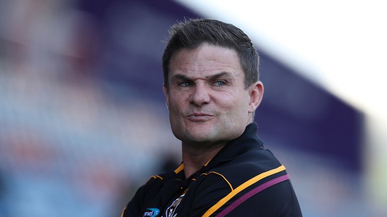 31/05/2018 - Rugby League - Ladbrokes Challenge Cup Quarter Final - Huddersfield Giants v Catalans Dragons - John Smith's Stadium, Huddersfield, England
Huddersfield Giants' Head coach Simon Woolford
