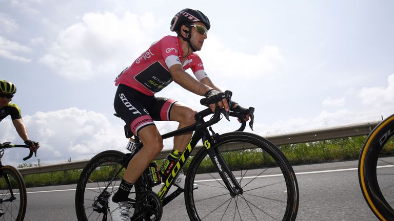 Simon Yates wore the leader's pink jersey for 13 days at this year's Giro d'Italia