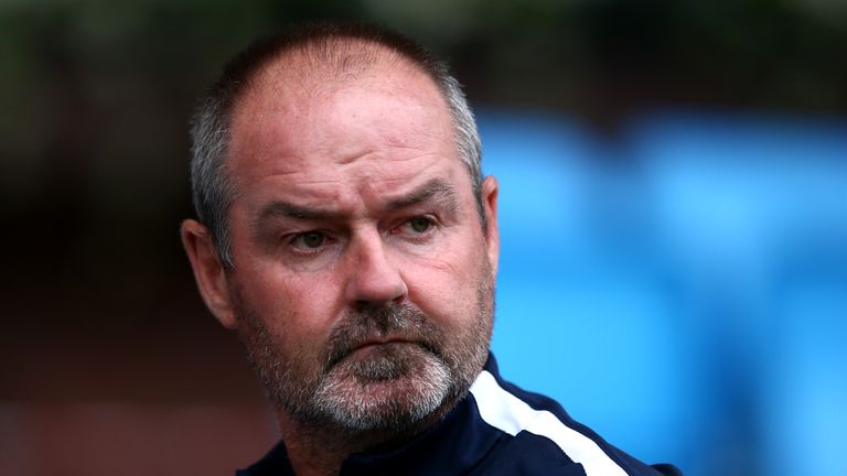 Steve Clarke signed a new contract at Kilmarnock 