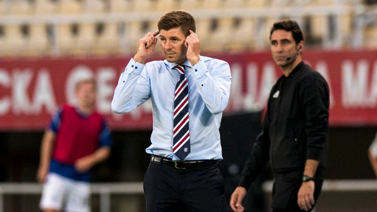 Steven Gerrard says his Rangers side have a 'a platform to build on'