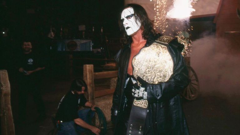 Sting held the WCW world title six times but regrets the fact he never got to take on The Undertaker