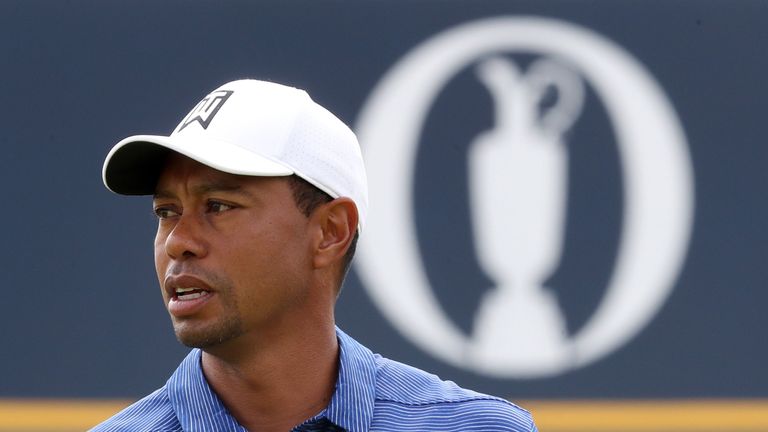 Tiger Woods will tee off at 3:21pm in the first round at Carnoustie