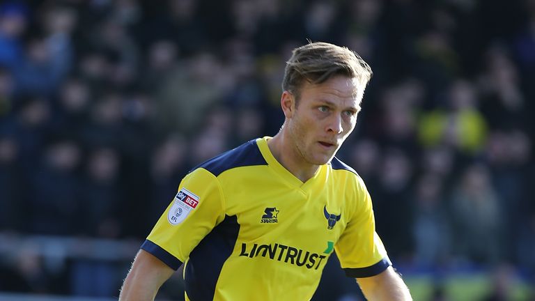 Todd Kane in action for Oxford United