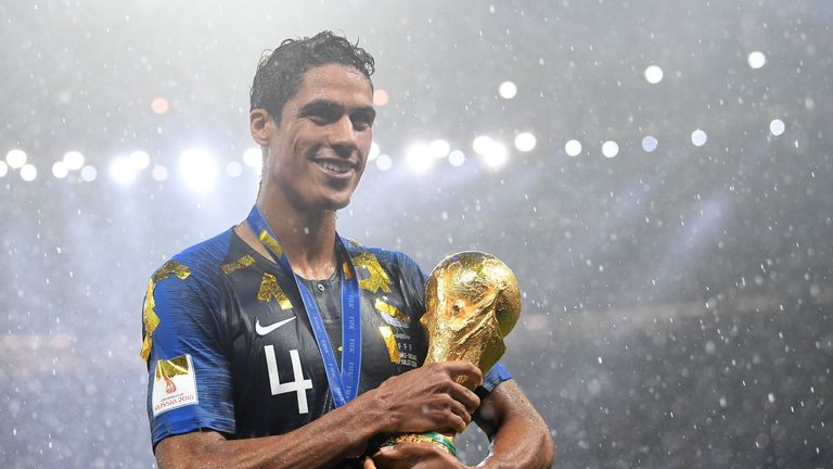     Durante la final de la Copa Mundial de la FIFA 2018 entre Francia y Croacia el 15 de julio de 2018 en el Estadio Luzhniki de Rusia y Moscú.