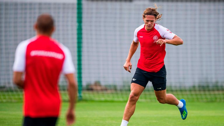 Jannik Vestergaard has 18 caps for Denmark