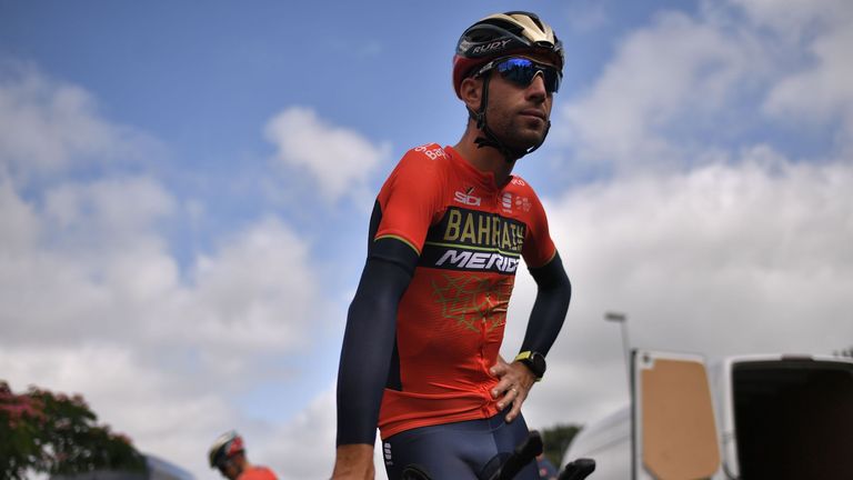 Vincenzo Nibali pictured at the 2018 Tour de France