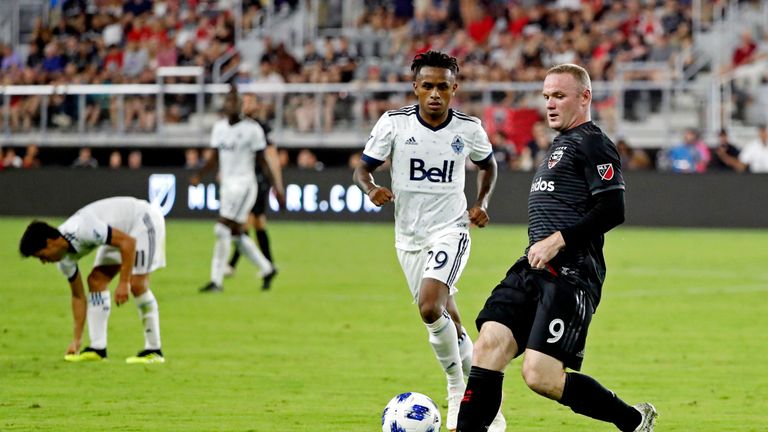 Wayne Rooney on his debut for DC United (Pic: USA Today/MLSsoccer)