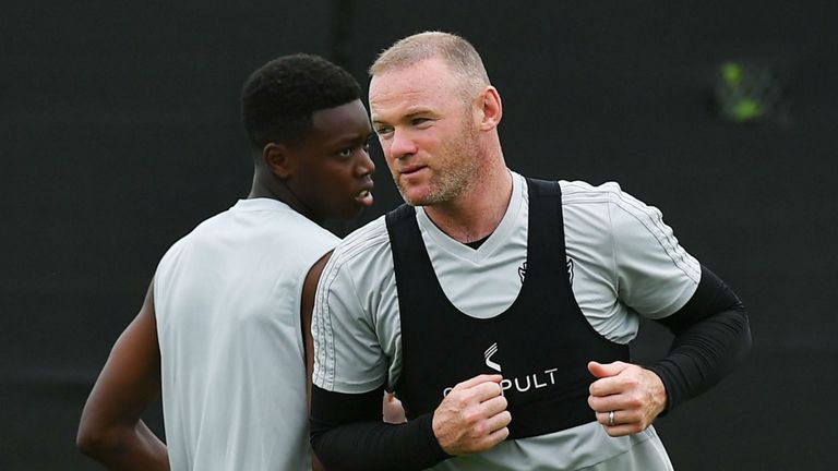 Wayne Rooney has looked sharp in training and has impressed both his new coach and team mates.
