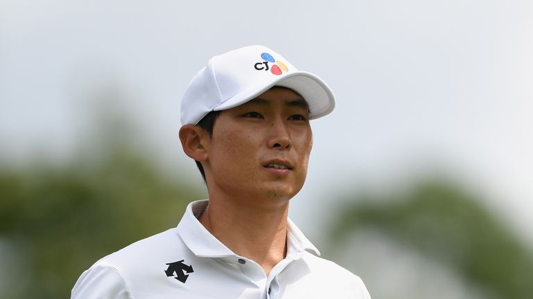 Whee Kim during the third round at the RBC Canadian Open at Glen Abbey Golf Club on July 28, 2018 in Oakville, Canada.