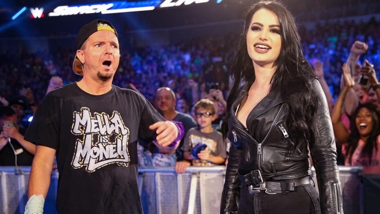 wwe smackdown paige fires james ellsworth