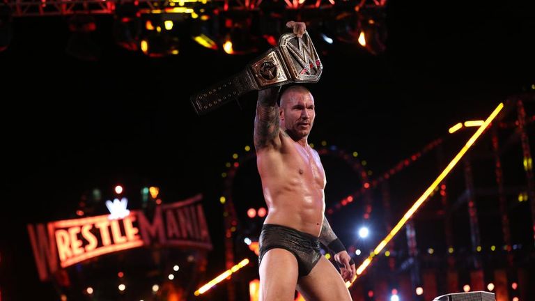 Randy Orton WWE Champion.