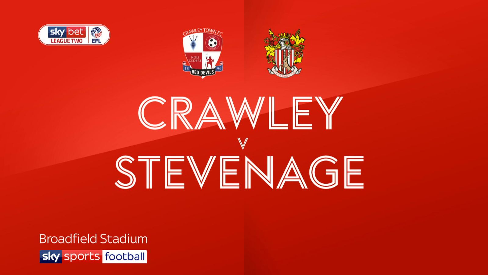 Crawley v Stevenage preview | Football News | Sky Sports