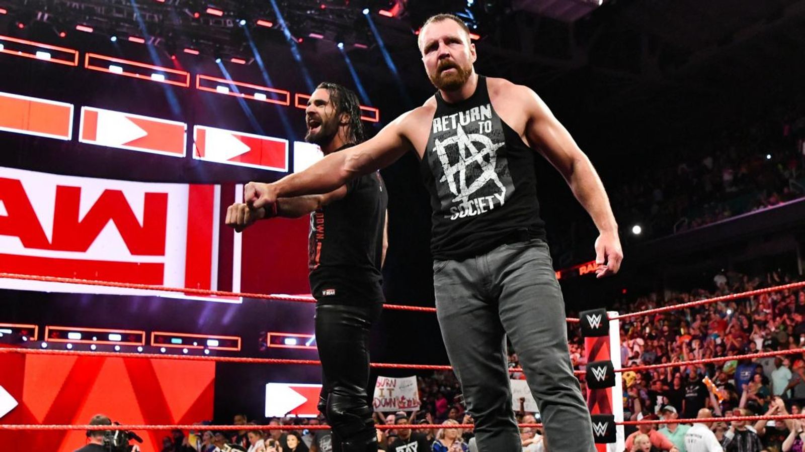 WWE Raw Dean Ambrose makes shock return after lengthy injury layoff