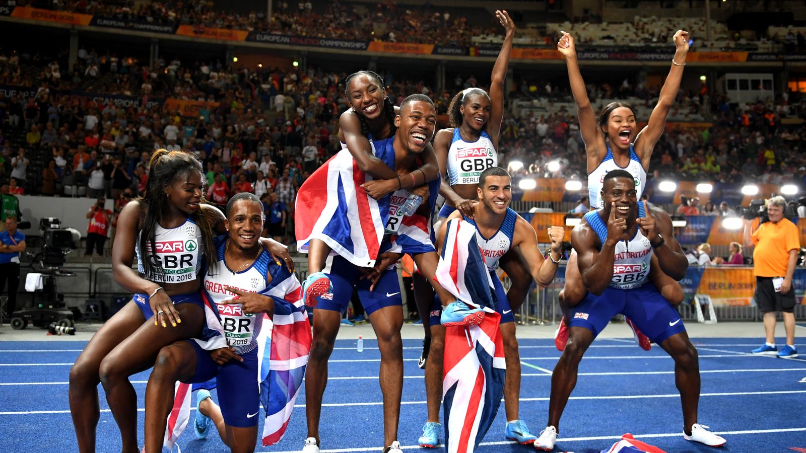 Team wins 3 1. Great Britain Athletic. Athletic,in Britain. How did the athletes celebrate the Anniversary of women's participation.