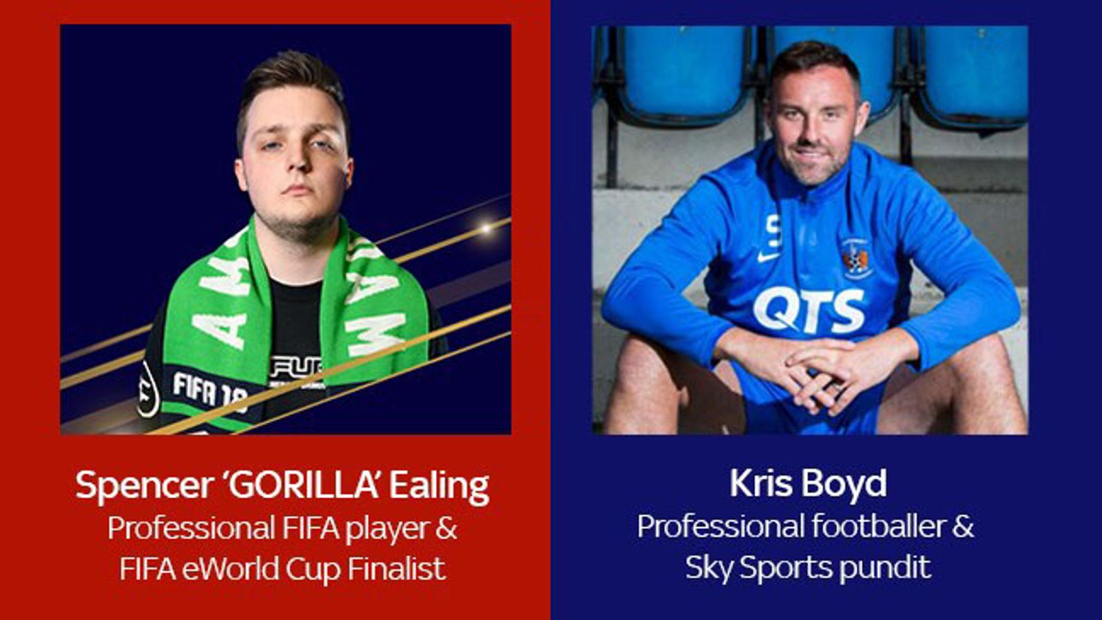 Pro gamer v Pro footballer