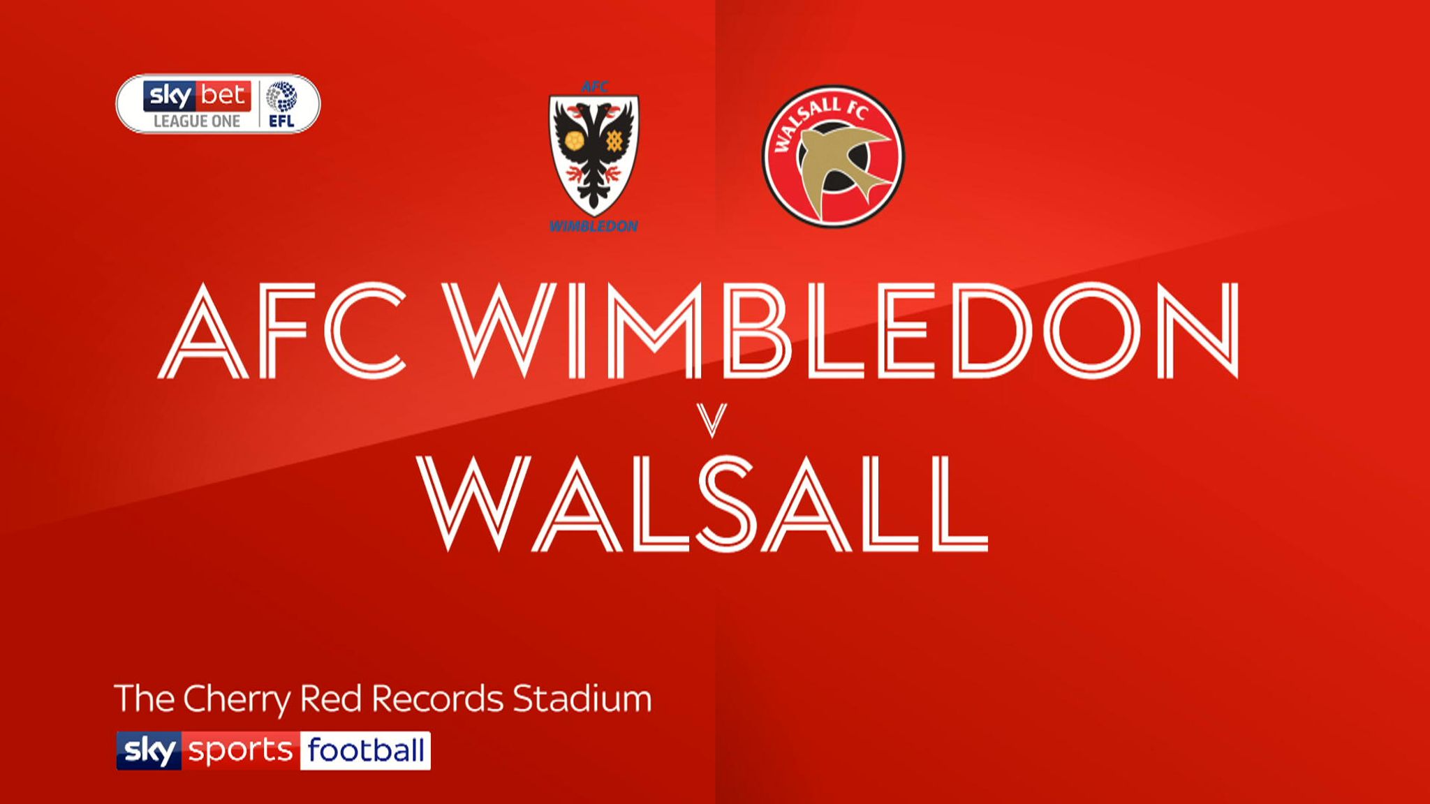 Walsall 1-3 AFC Wimbledon 