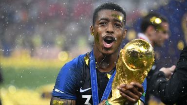 Image of Presnel Kimpembe won the World Cup with France