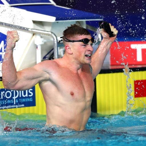 Peaty sets new breaststroke world record