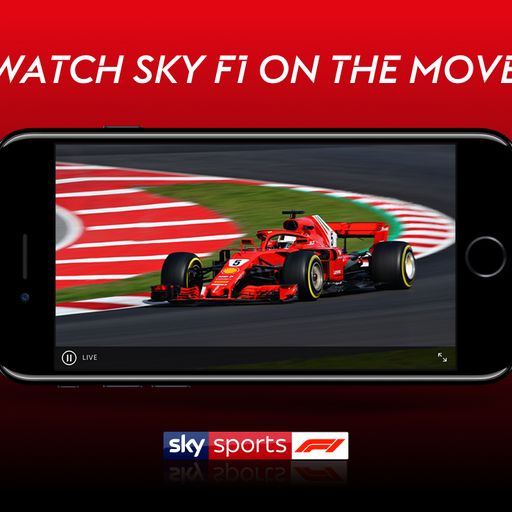 Watch Sky F1 on your mobile phone