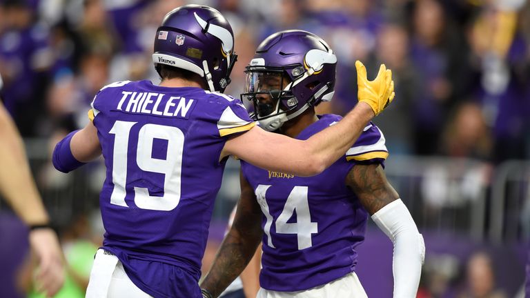 Adam Thielen and Stefon Diggs are one of the NFL's most dangerous wide-receiver duos