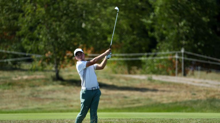 Matt Fitzpatrick's brother, Alex, made it safely through to the round of 64