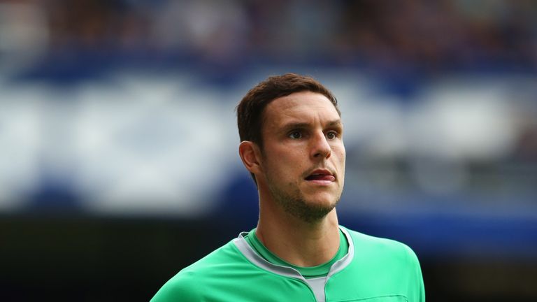 of Everton of Southampton during the Premier League match between Everton FC and Southampton FC at Goodison Park on August 18, 2018 in Liverpool, United Kingdom.