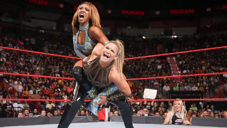 Alicia Fox defeated Natalya on her return to Raw