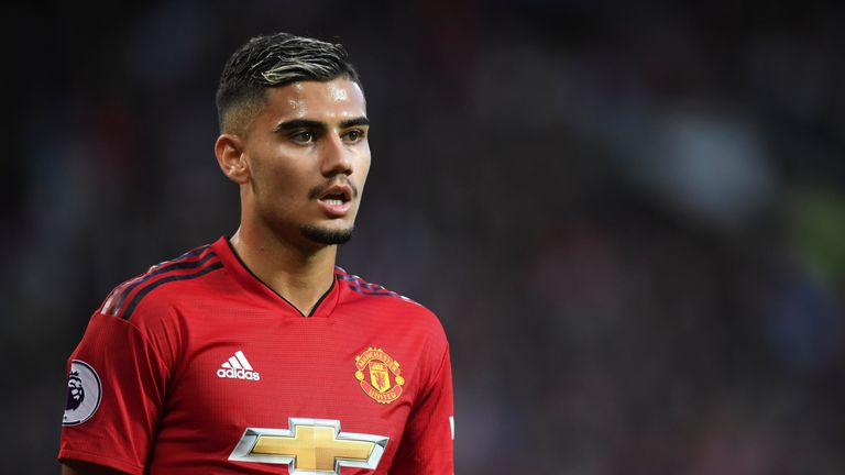 Andreas Pereira Manchester United v Leicester