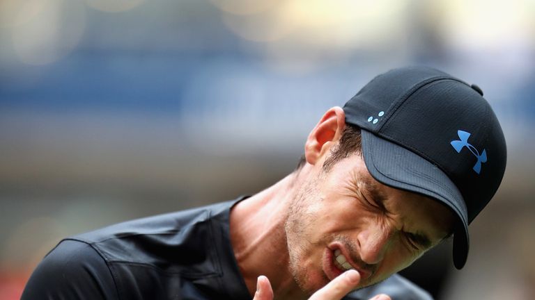 Andy Murray was knocked out in the second round of the US Open