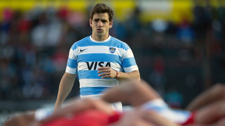 Argentina fly-half Nicolas Sanchez