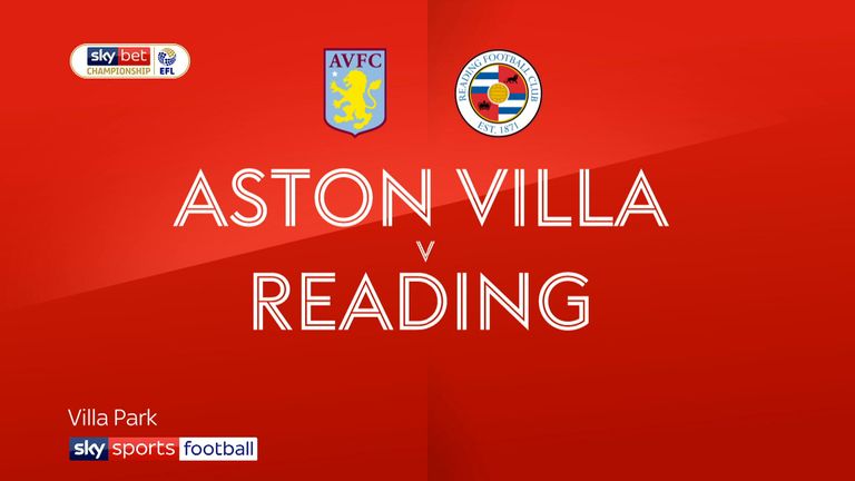 Aston Villa v Reading