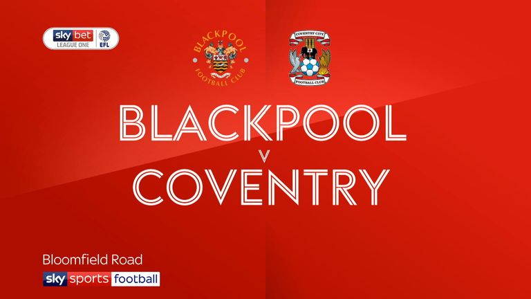 Blackpool v Coventry
