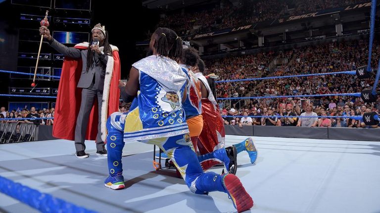 King Booker welcomes New Day into 5-Timers Club