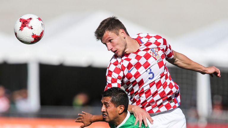 Borna Barisic is having a medical at Rangers