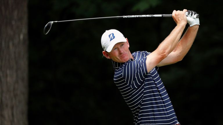 Brandt Snedeker during the final round of the Wyndham Championship at Sedgefield Country Club on August 19, 2018 in Greensboro, North Carolina.