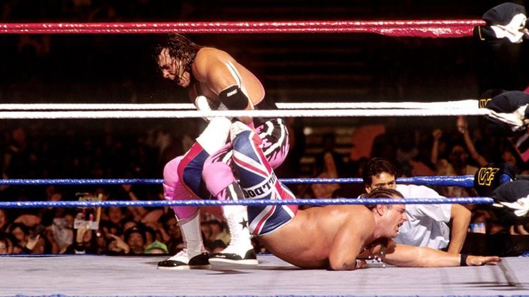 The match between British Bulldog and Bret Hart at SummerSlam 1992 is an all-time classic