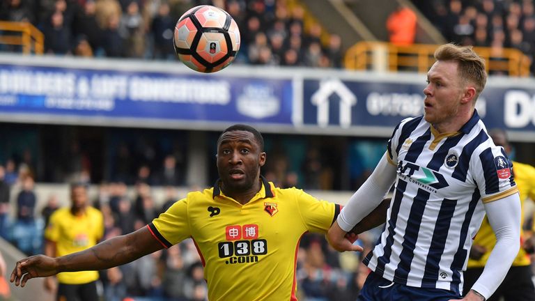Brice Dja Djedje has left Watford after two years at the club