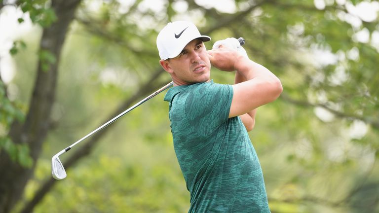 during the final round of the 2018 PGA Championship at Bellerive Country Club on August 12, 2018 in St Louis, Missouri.