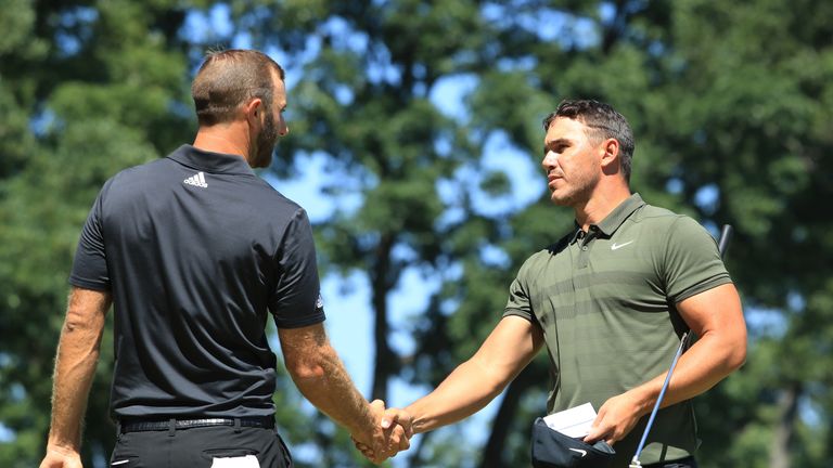Dustin Johnson Brooks Koepka