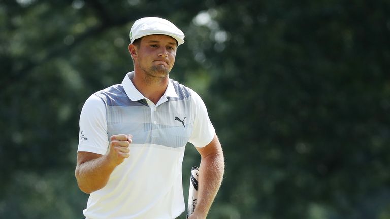 during the final round of The Northern Trust on August 26, 2018 at the Ridgewood Championship Course in Ridgewood, New Jersey.